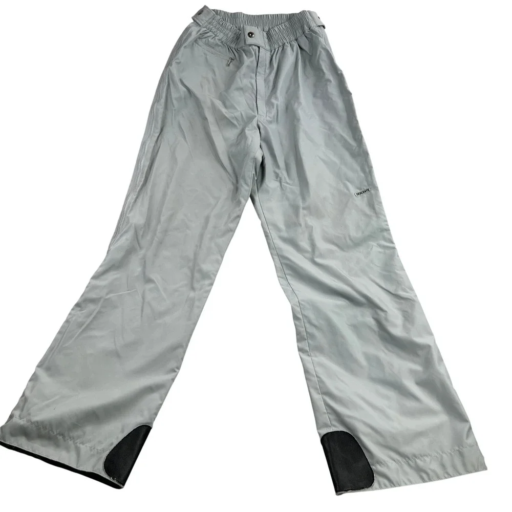 Vintage Descente Ski Pants 34 Gray Men Made in Japan Gorpcore Streetwear